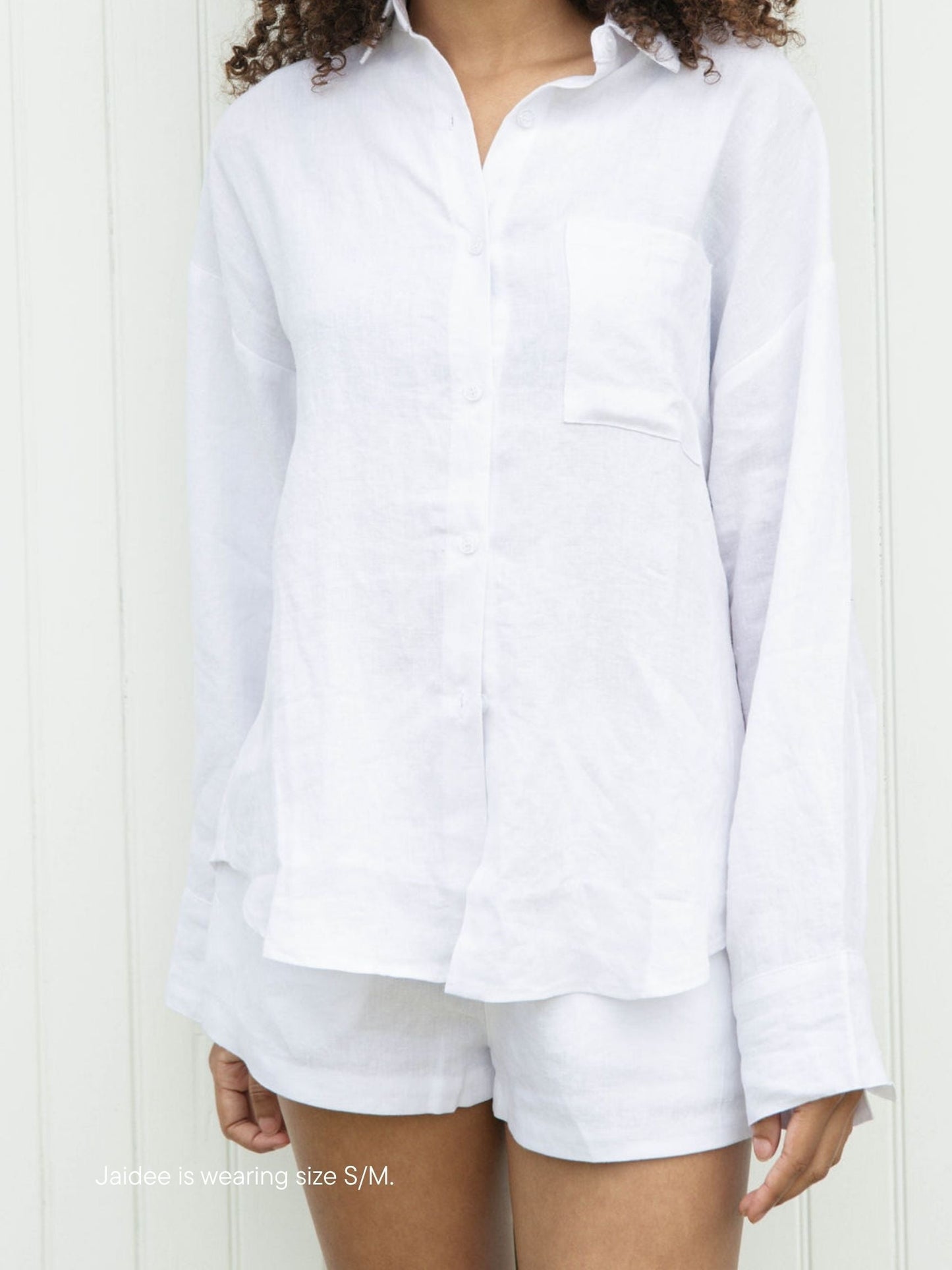 Linen Button Down