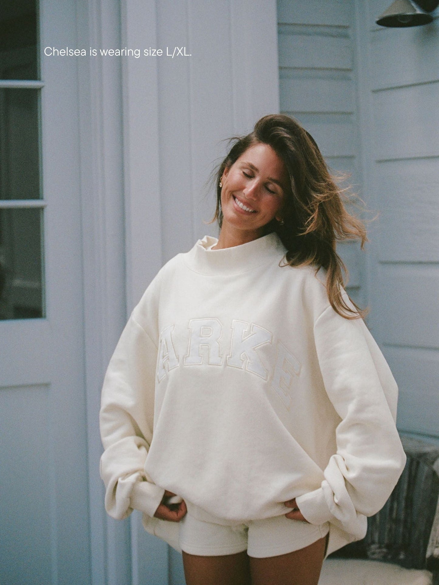 Bridal Varsity Mockneck