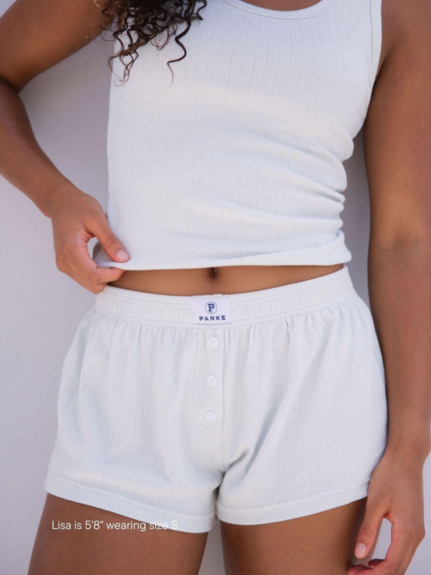 Bridal Pointelle Shorts