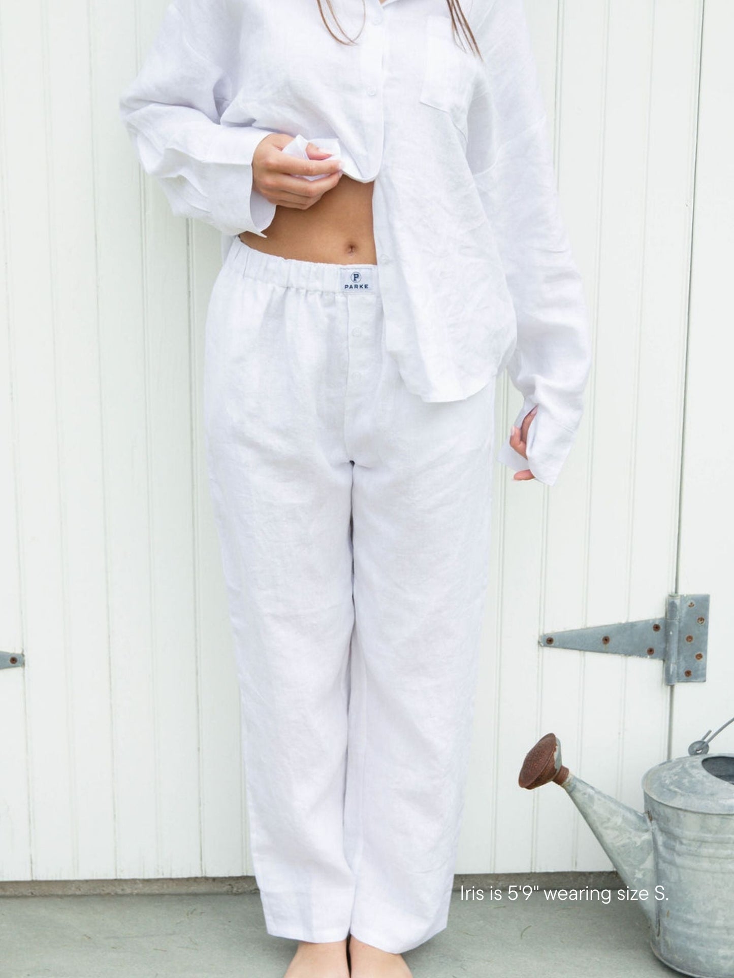 Linen Boxer Pant